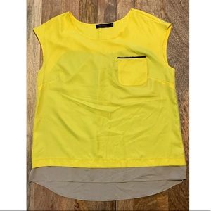 The Limited yellow shell tank